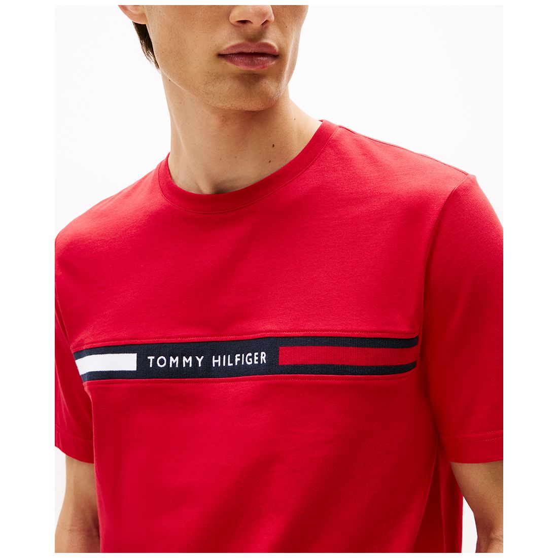 Tommy Hilfiger Men's Chest Insert Logo Short Sleeve T-Shirt