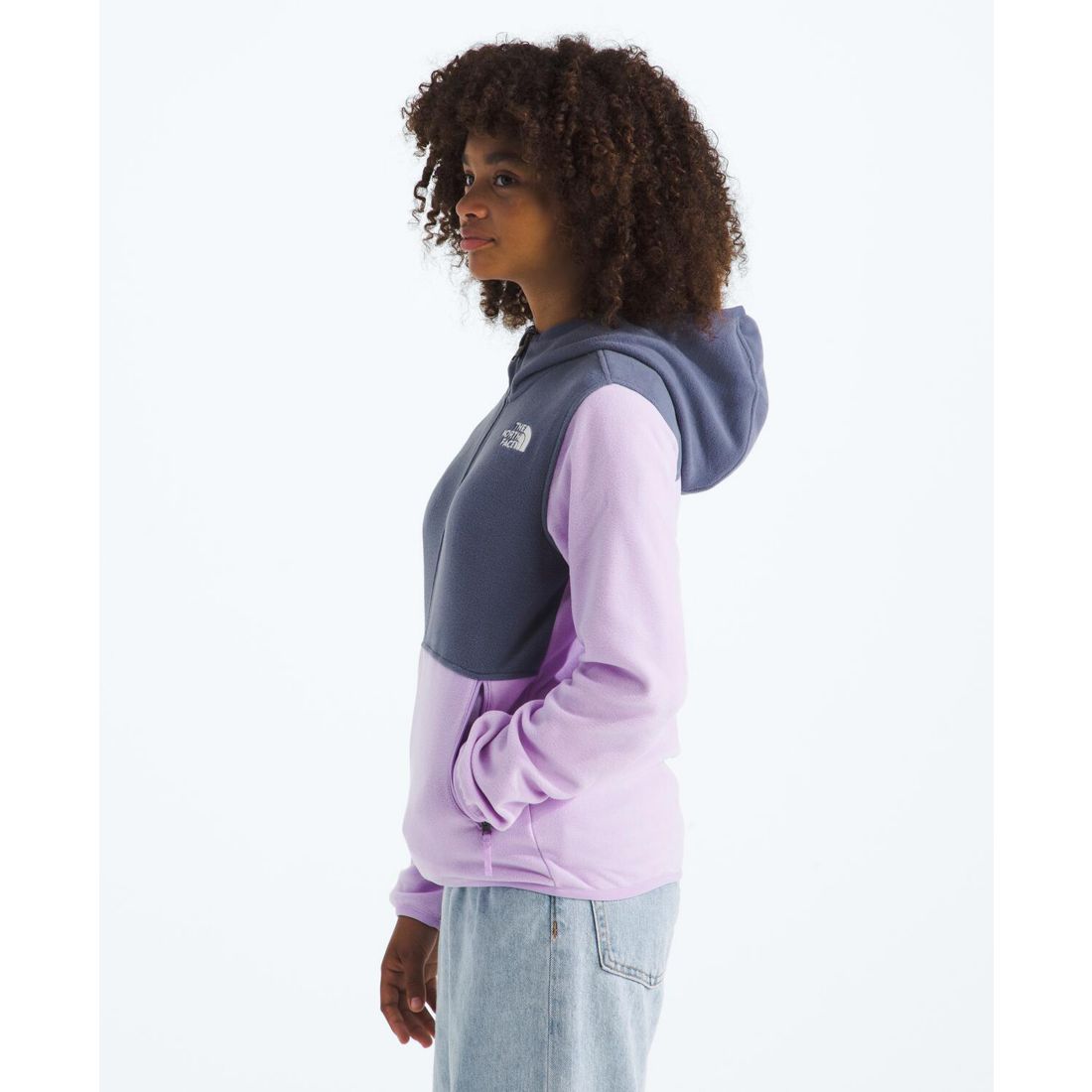 The North Face Big Girls Lightweight Glacier Full Zip Hoodie