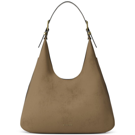 Michael Michael Kors Nolita Large Hobo Leather Shoulder Bag