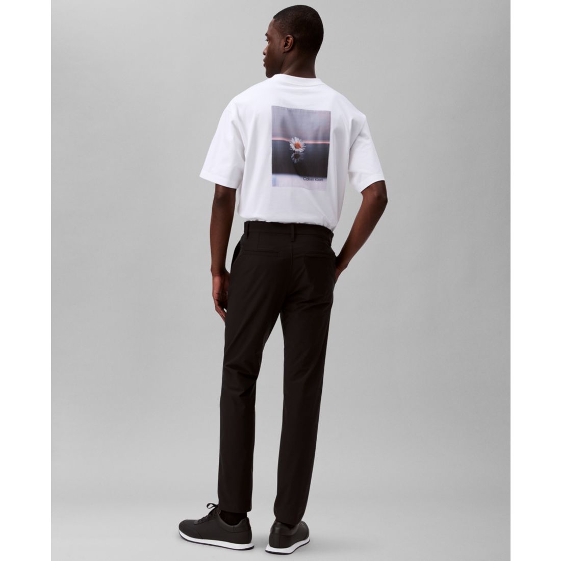 Calvin Klein Men's Slim-Fit Stretch Wrinkle-Resistant Tech Pants