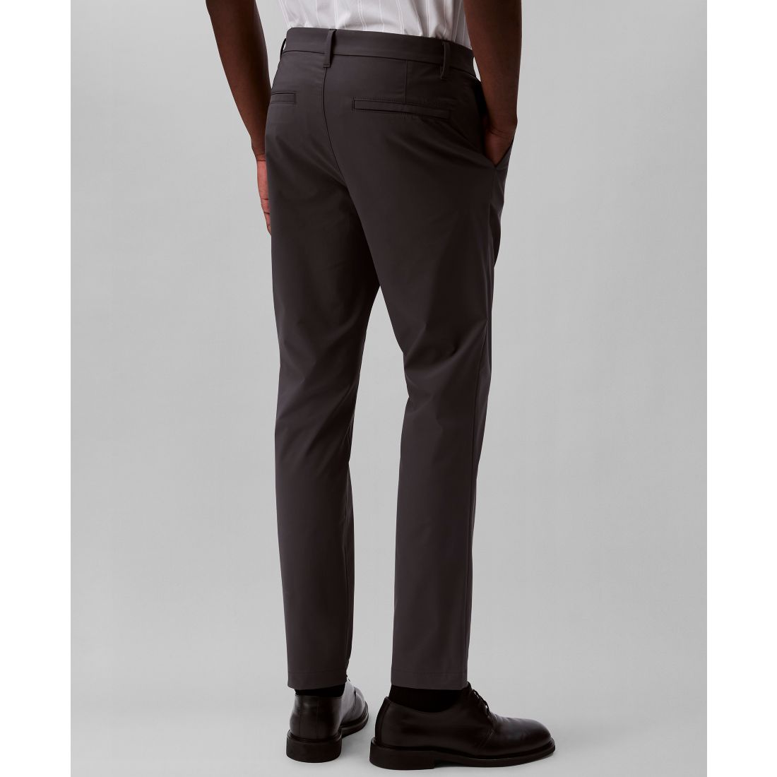 Calvin Klein Men's Slim-Fit Stretch Wrinkle-Resistant Tech Pants