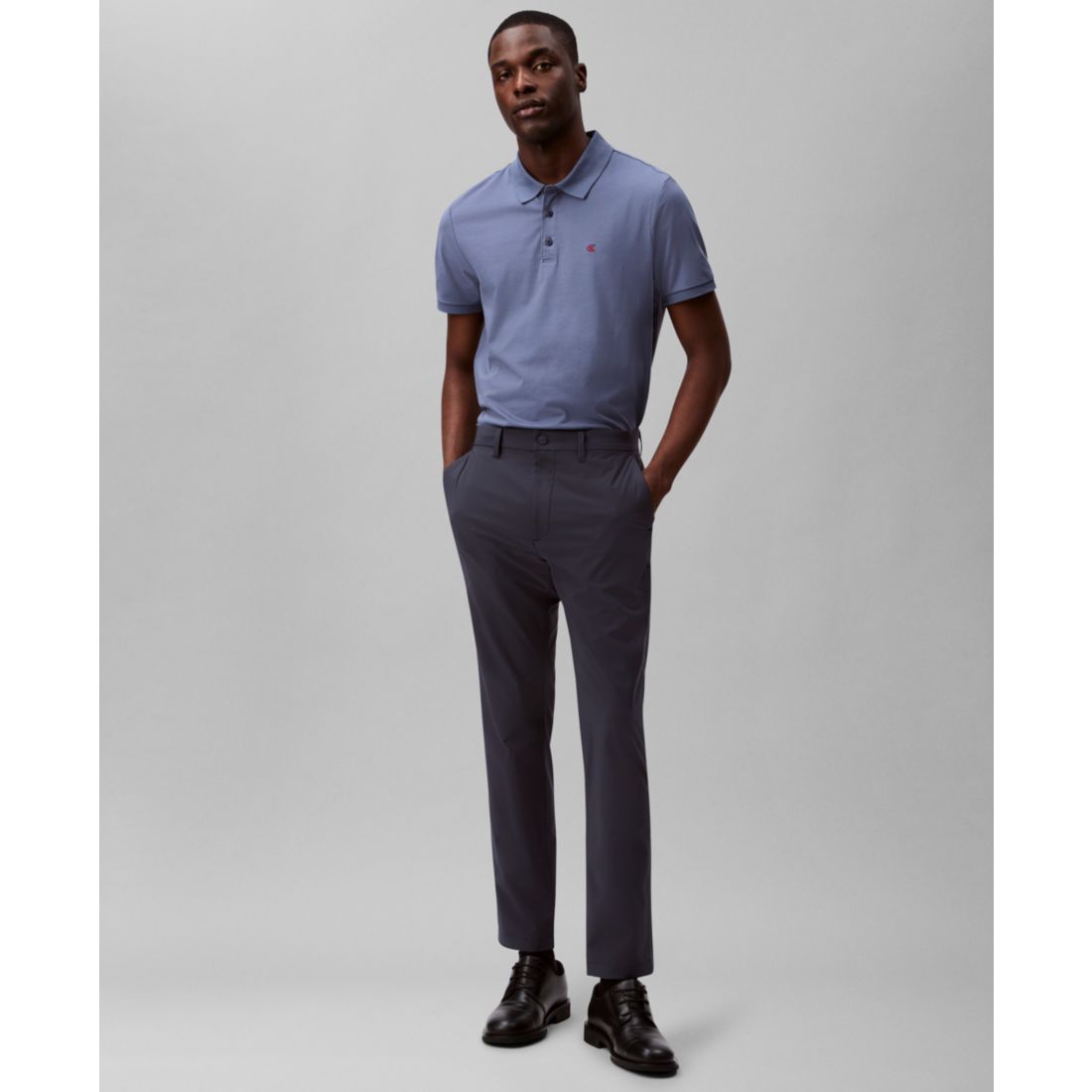 Calvin Klein Men's Slim-Fit Stretch Wrinkle-Resistant Tech Pants