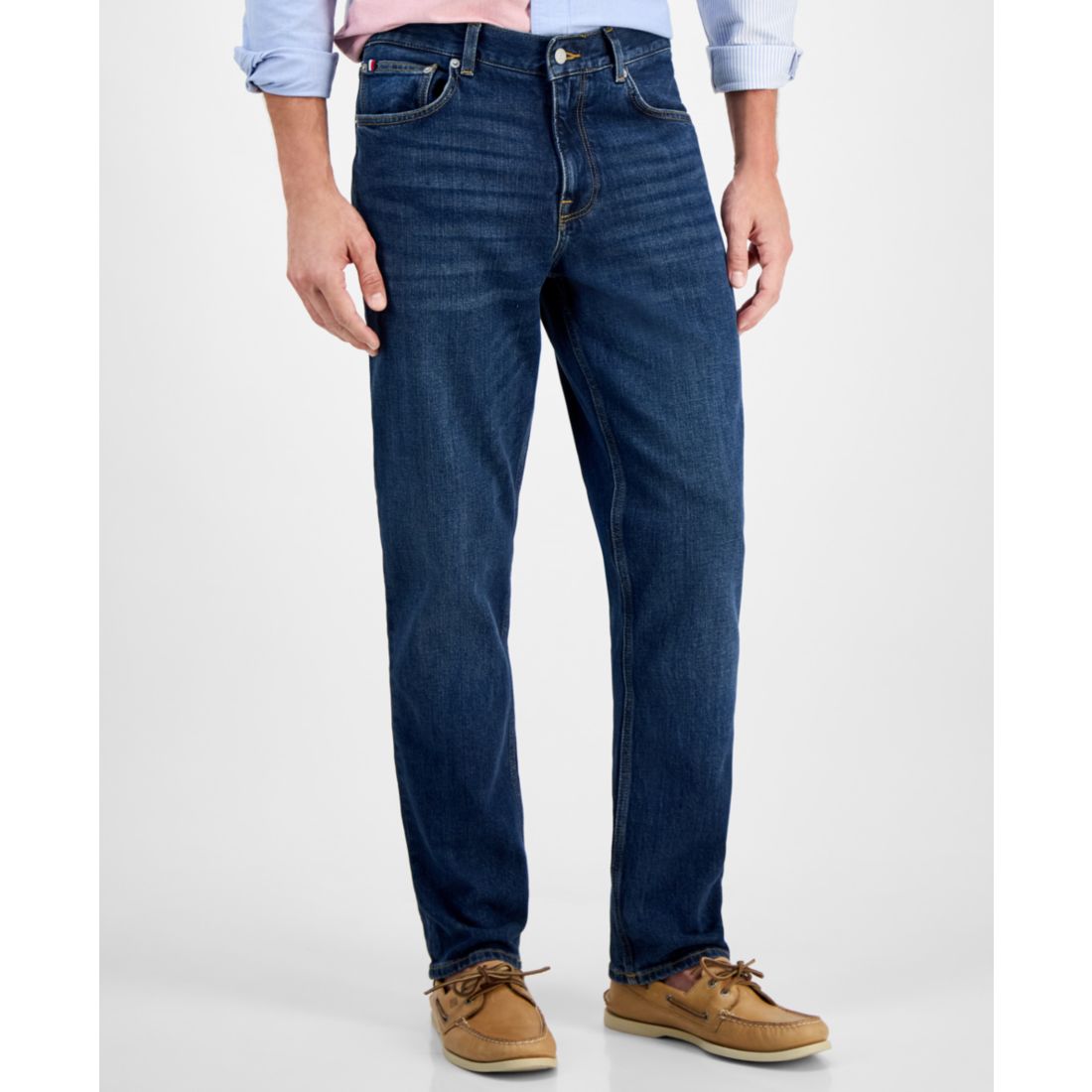 Tommy Hilfiger Men's Slim-Straight Denton Jeans