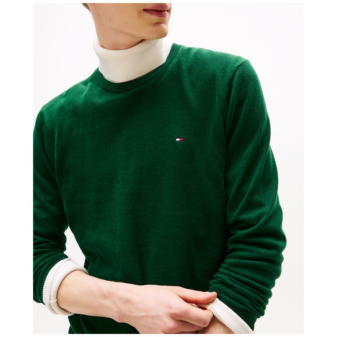 Tommy Hilfiger Men's Essential Crew Neck Sweater
