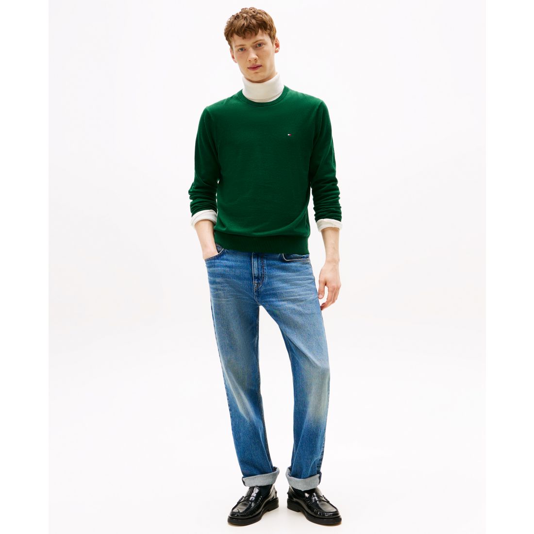 Tommy Hilfiger Men's Essential Crew Neck Sweater