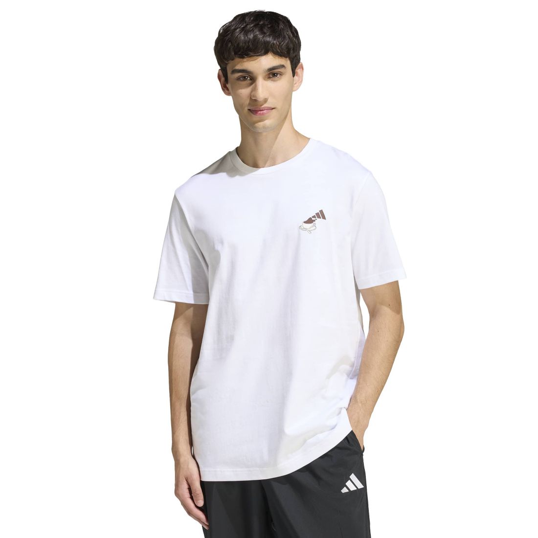 adidas Men's Cheesecake Crewneck Graphic T-Shirt