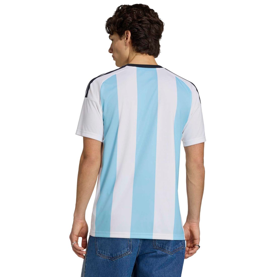 adidas Men's Argentina 26 Home Fan Jersey Crewneck T-Shirt