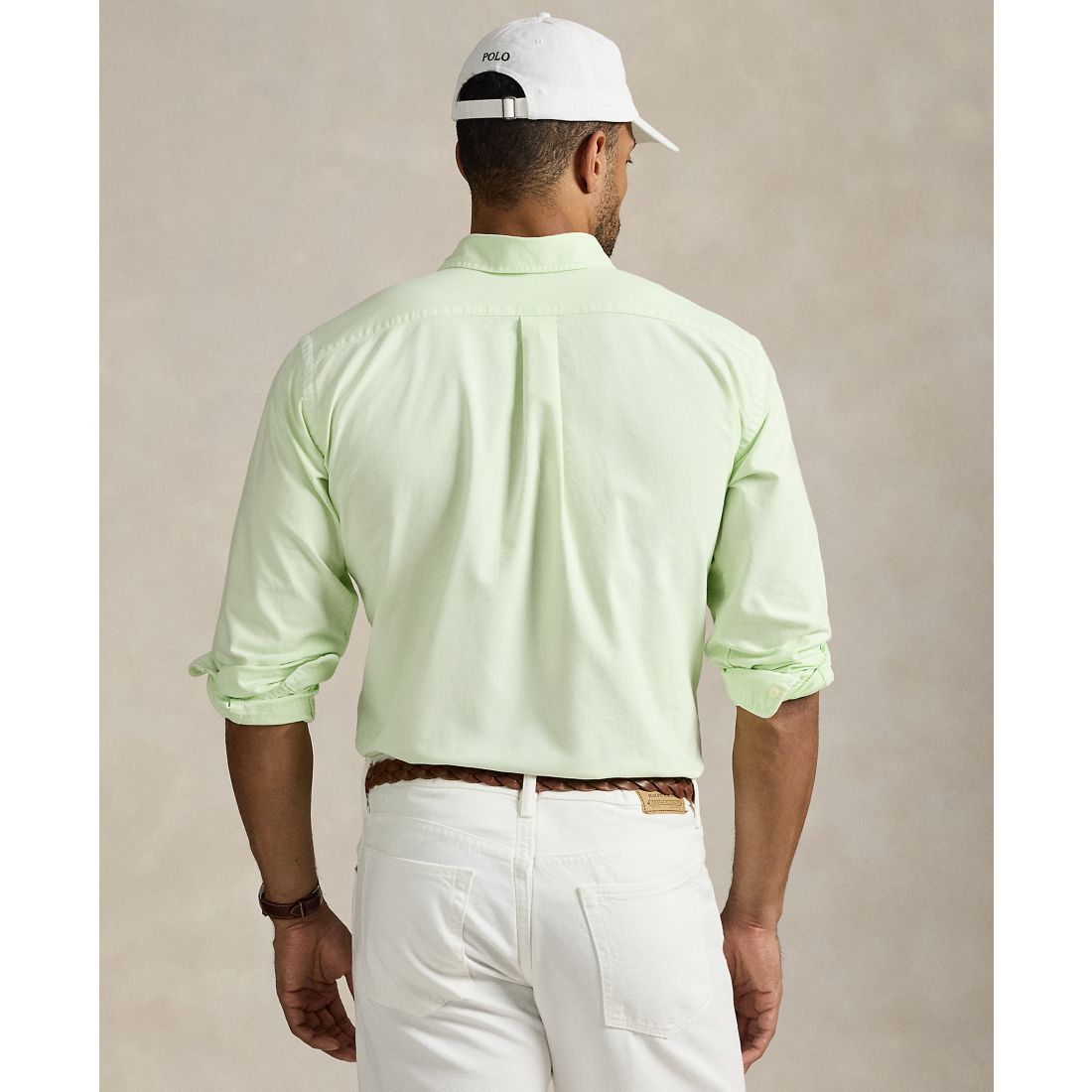 Polo Ralph Lauren Men's Big & Tall Mineral-Dyed Oxford Shirt