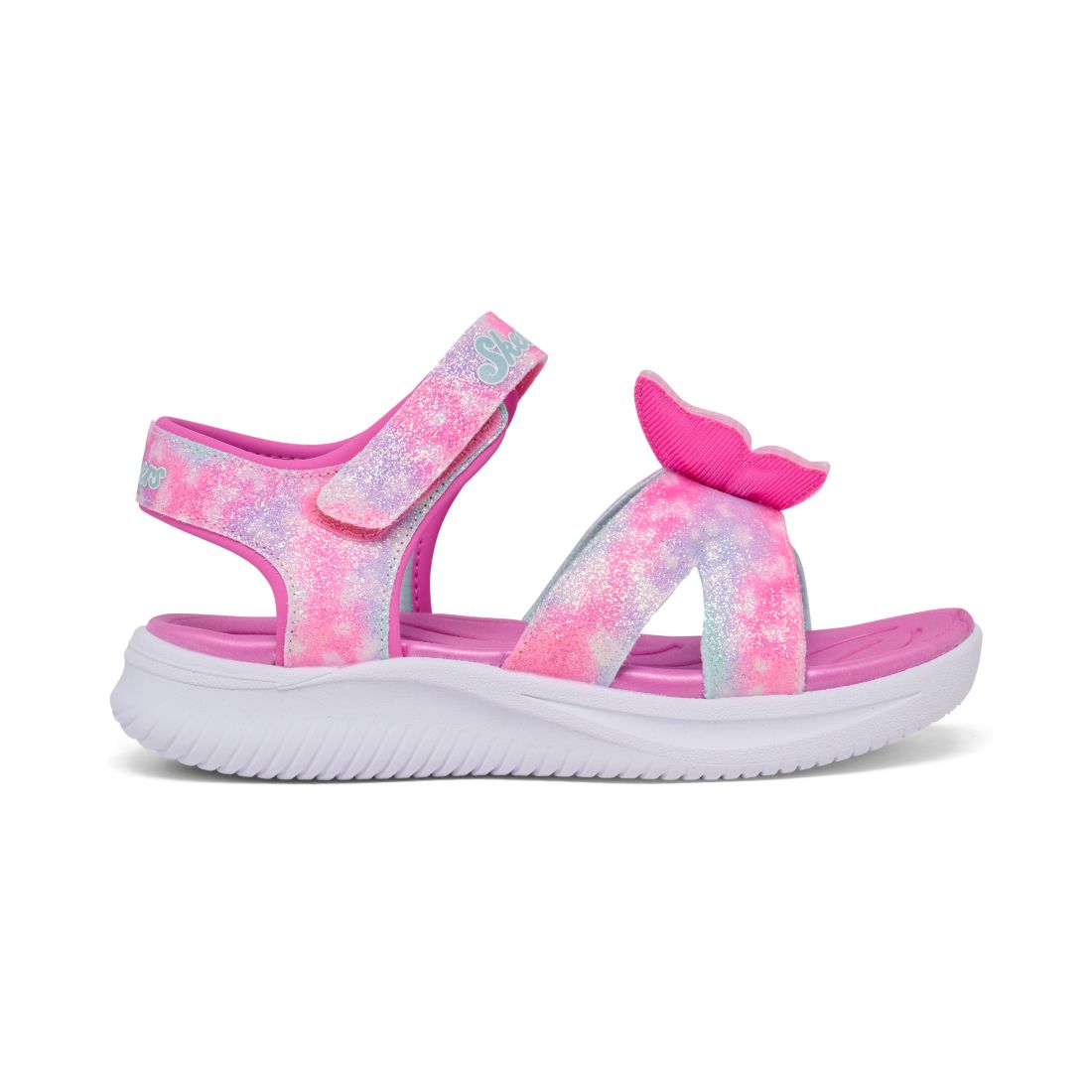 Skechers Little Girls Jumpsters Sandal - Butterfly Brights Light-Up Sandals from Finish Line