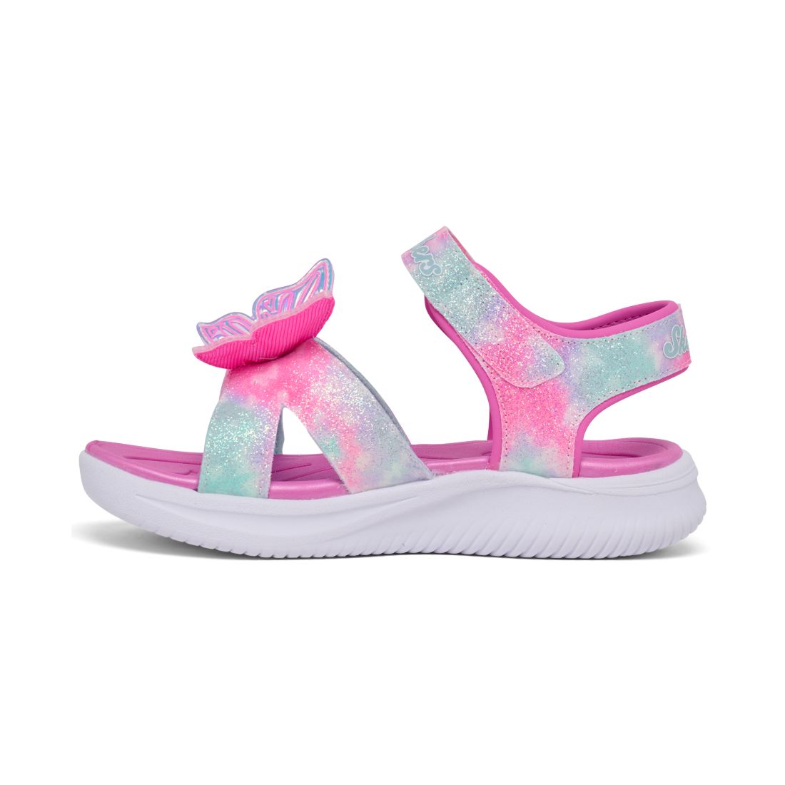 Skechers Little Girls Jumpsters Sandal - Butterfly Brights Light-Up Sandals from Finish Line