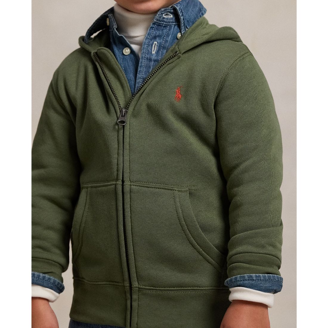Polo Ralph Lauren Toddler and Little Boys Fleece Full-Zip Hoodie