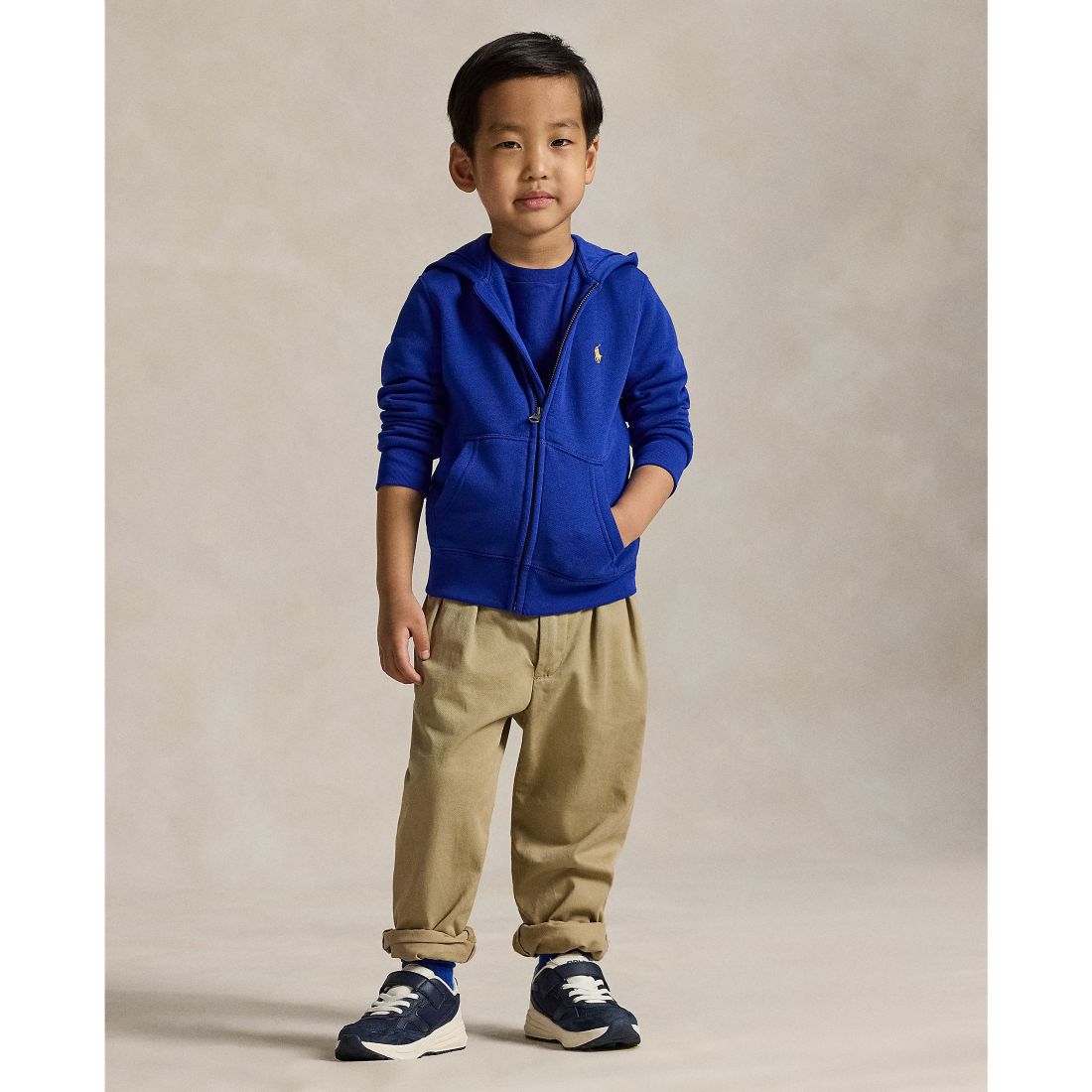 Polo Ralph Lauren Toddler and Little Boys Fleece Full-Zip Hoodie