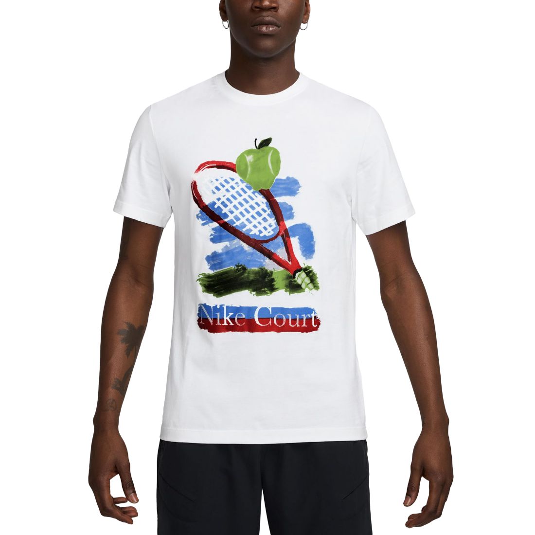 Nike Court Men's Short Sleeve Graphic Tennis T-Shirt