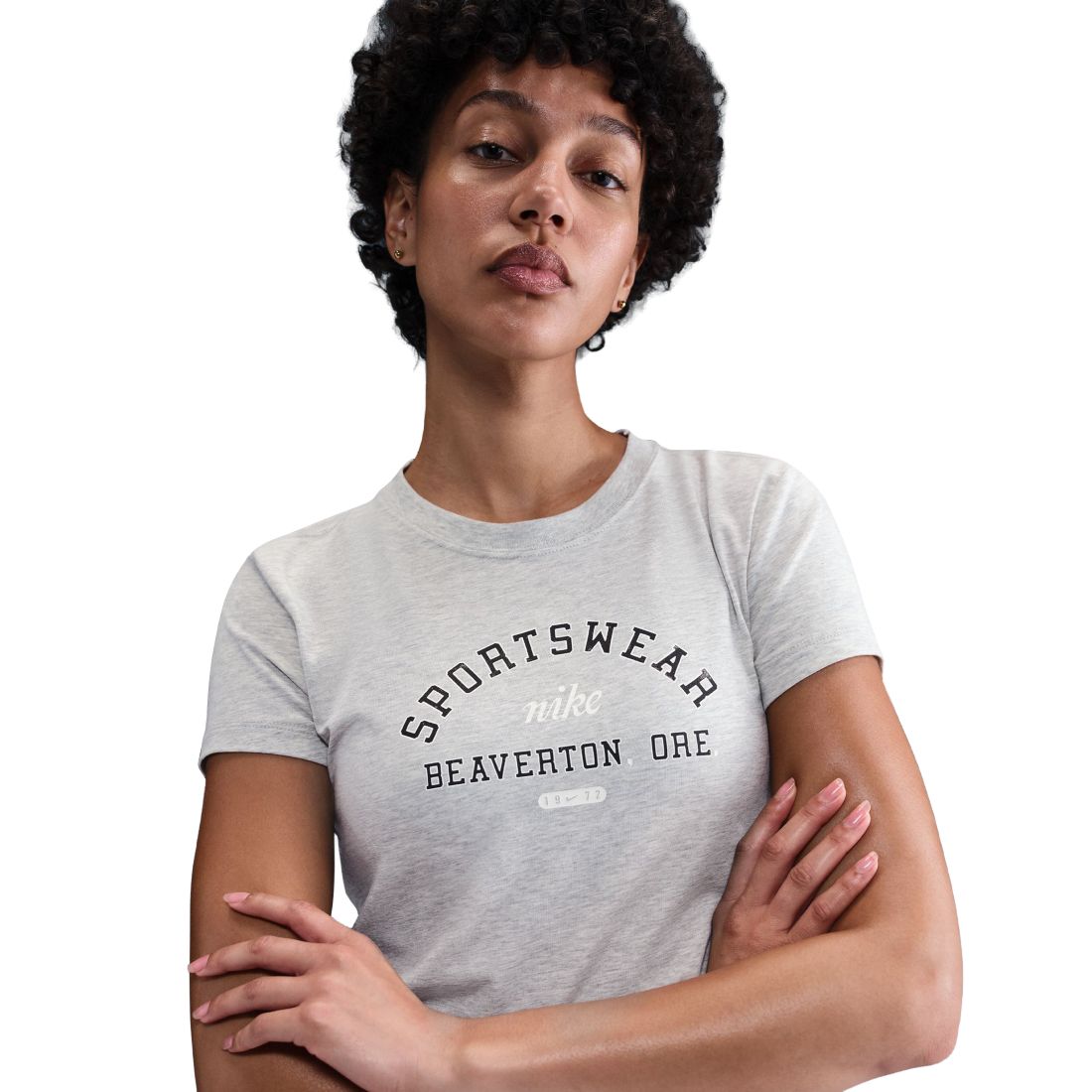 Nike Sportswear Women's Phoenix Slim-Fit Short-Sleeve T-Shirt