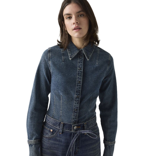 Levi's Women's Long Sleeve Shaped Shirt