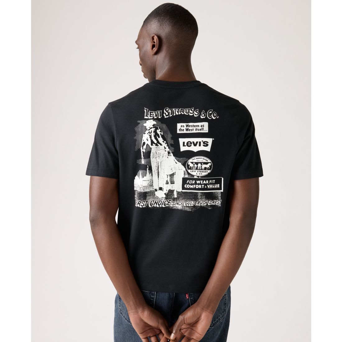 Levi's Men's Classic Short Sleeve Graphic Crewneck T-Shirt