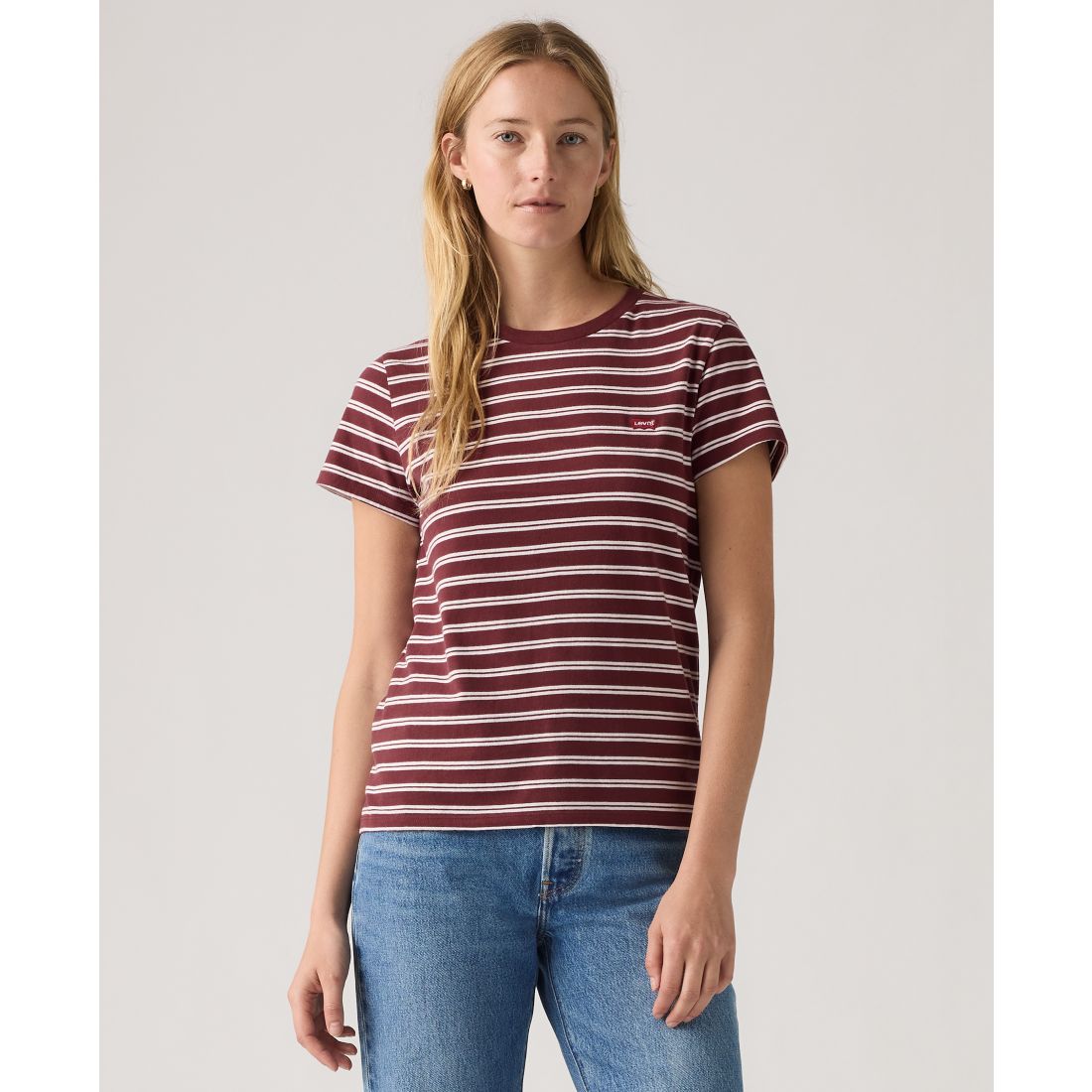 Levi's Women's The Perfect Crewneck Cotton T-Shirt
