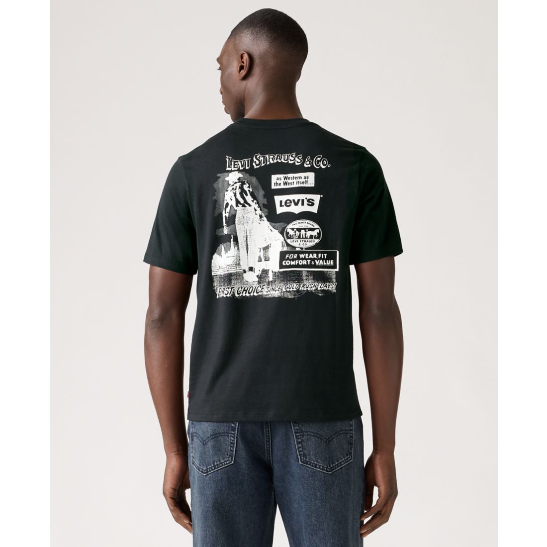 Levi's Men's Classic Short Sleeve Graphic Crewneck T-Shirt