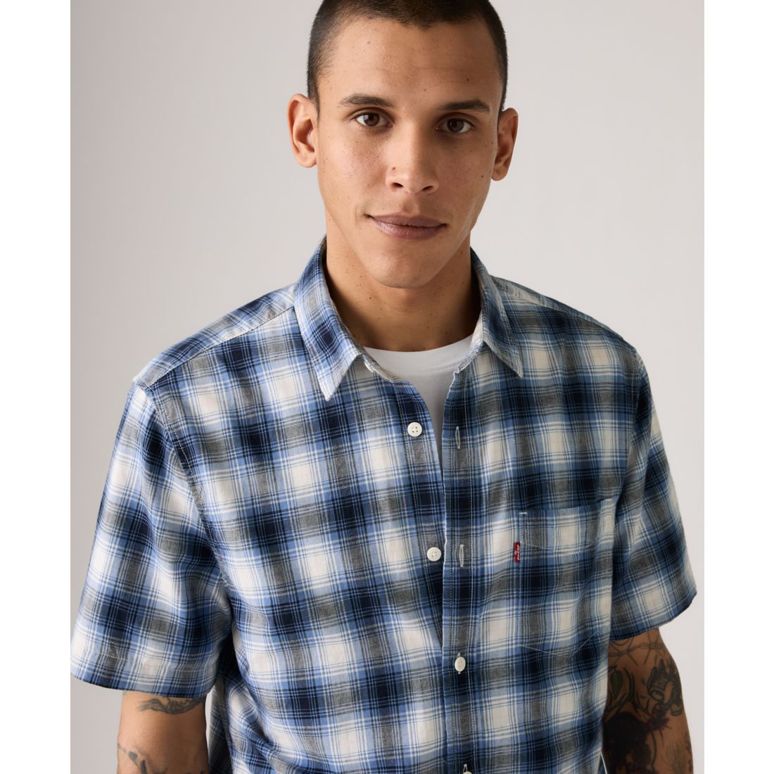 Levi's Men's Classic 1 Pocket Short Sleeve Regular Fit Shirt