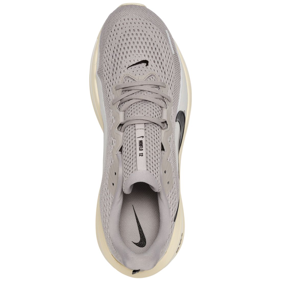 Nike Men's Winflo 12 Running Sneakers from Finish Line - Gray, Coconut Milk