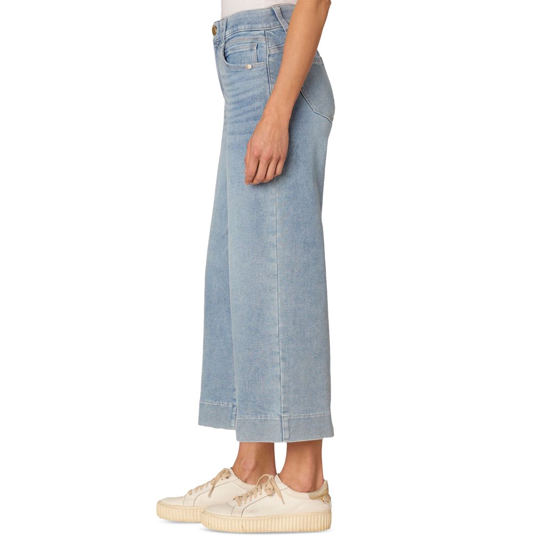 Democracy Women's Ab-Solution Crop Wide-Leg Jeans