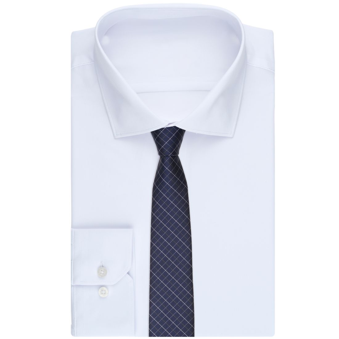 Club Room Men's Fayette Grid Classic Tie, Macy's Exclusive
