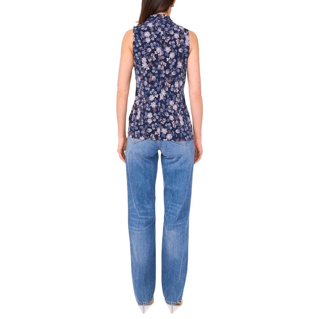 Vince Camuto Women's Sleeveless Front Wrap Top