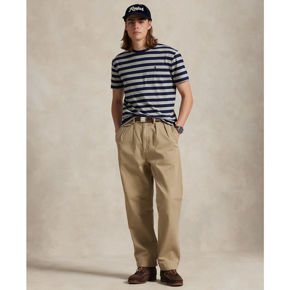 Polo Ralph Lauren Men's Classic-Fit Striped Jersey T-Shirt