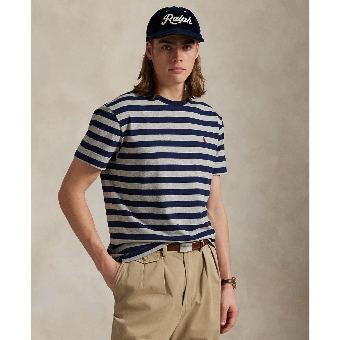 Polo Ralph Lauren Men's Classic-Fit Striped Jersey T-Shirt