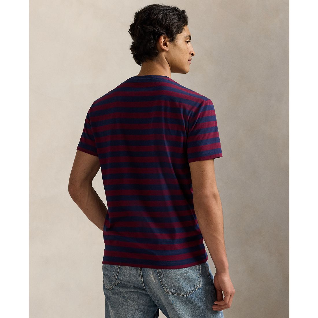 Polo Ralph Lauren Men's Classic-Fit Striped Jersey T-Shirt