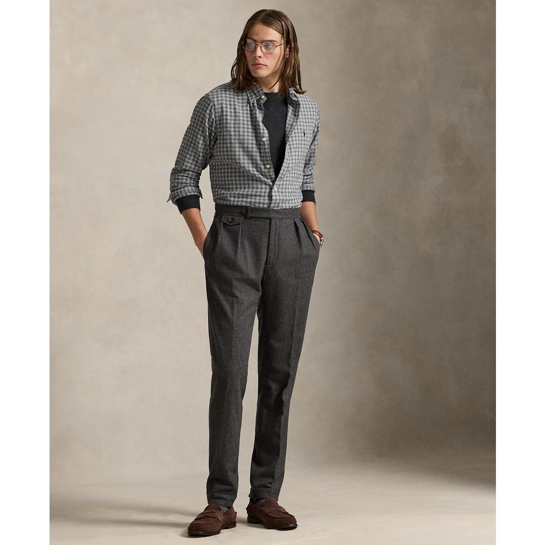 Polo Ralph Lauren Men's Classic-Fit Plaid Twill Shirt