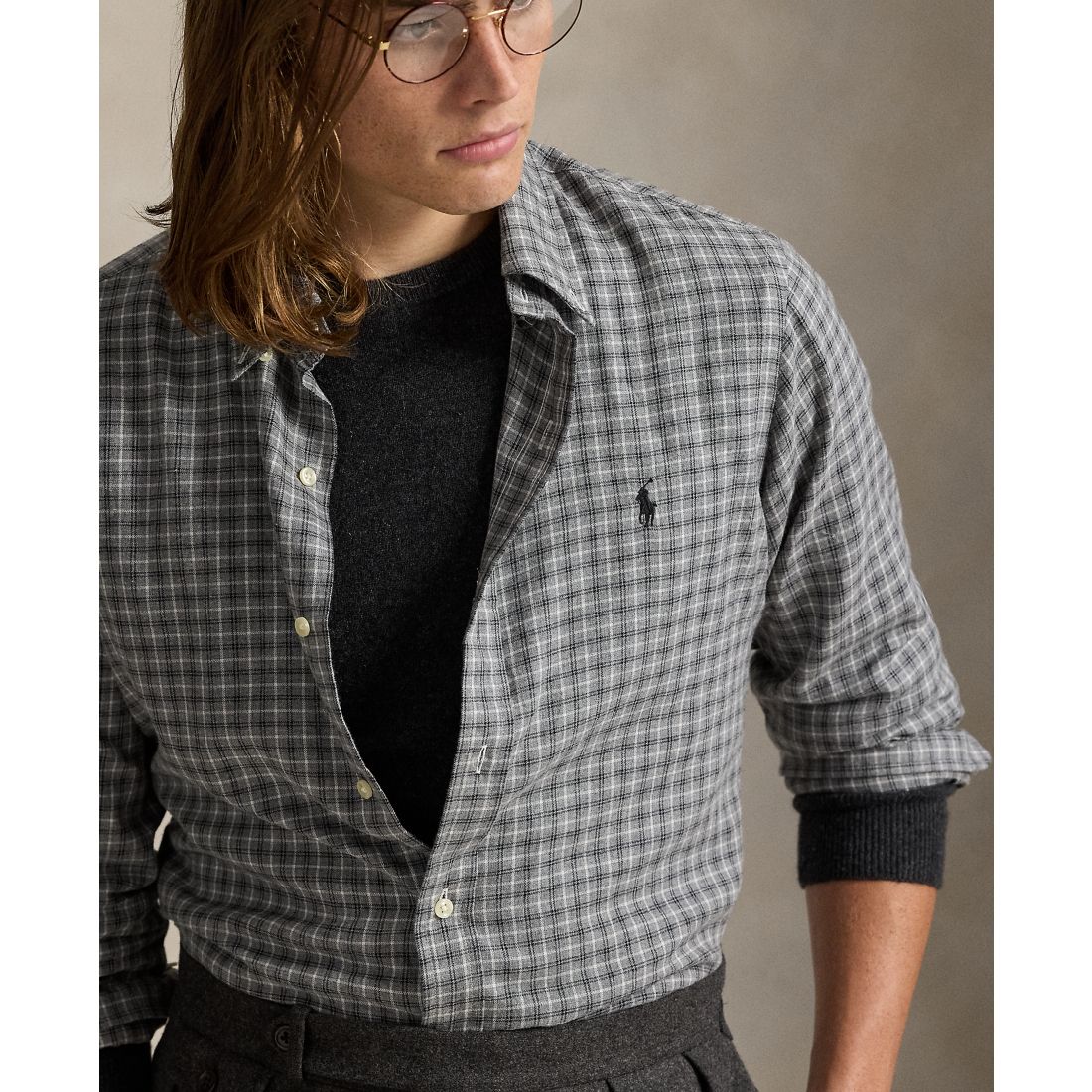 Polo Ralph Lauren Men's Classic-Fit Plaid Twill Shirt
