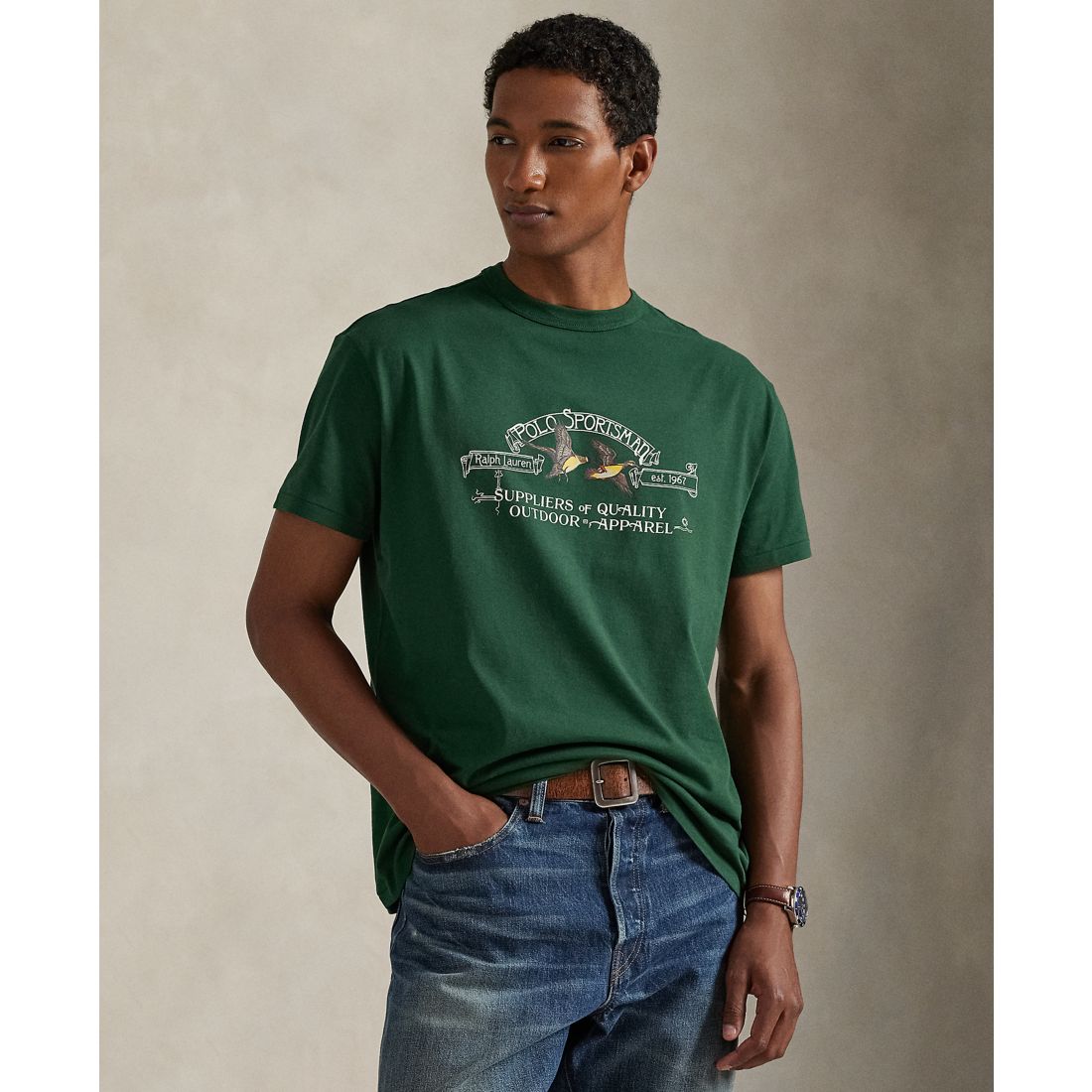 Polo Ralph Lauren Men's Classic-Fit Polo Sportsman T-Shirt