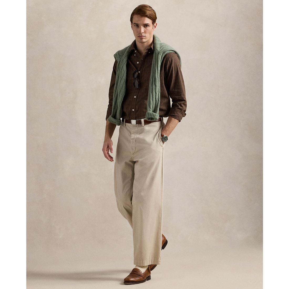 Polo Ralph Lauren Men's Classic-Fit Plaid Twill Shirt