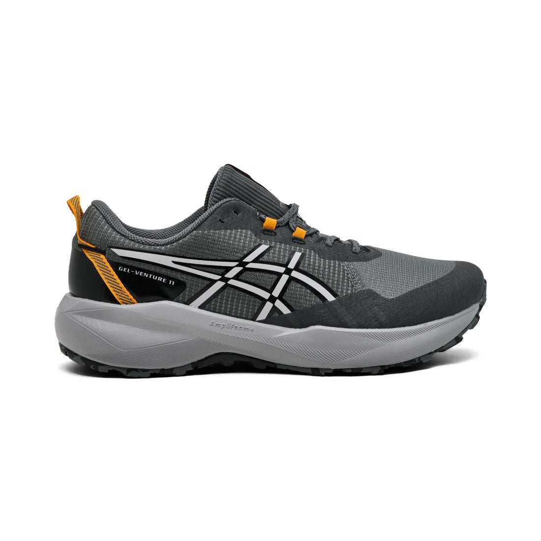 Asics Men's Gel-Venture 11 Wide-Width Trail Running Sneakers from Finish Line - Steel, Cloud Grey