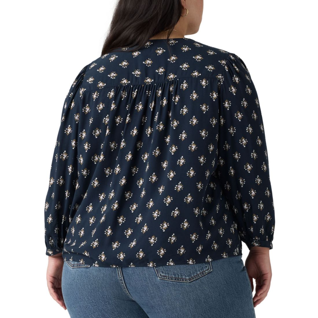 Levi's Plus Size Halsey Long-Sleeve Top