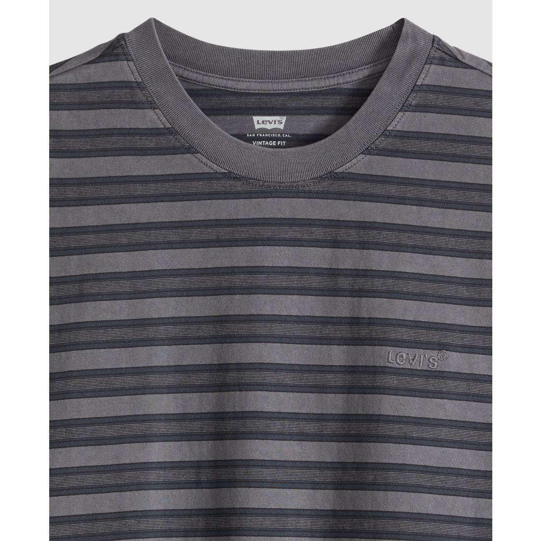 Levi's Premium Men's Short-Sleeve Striped Crewneck T-Shirt