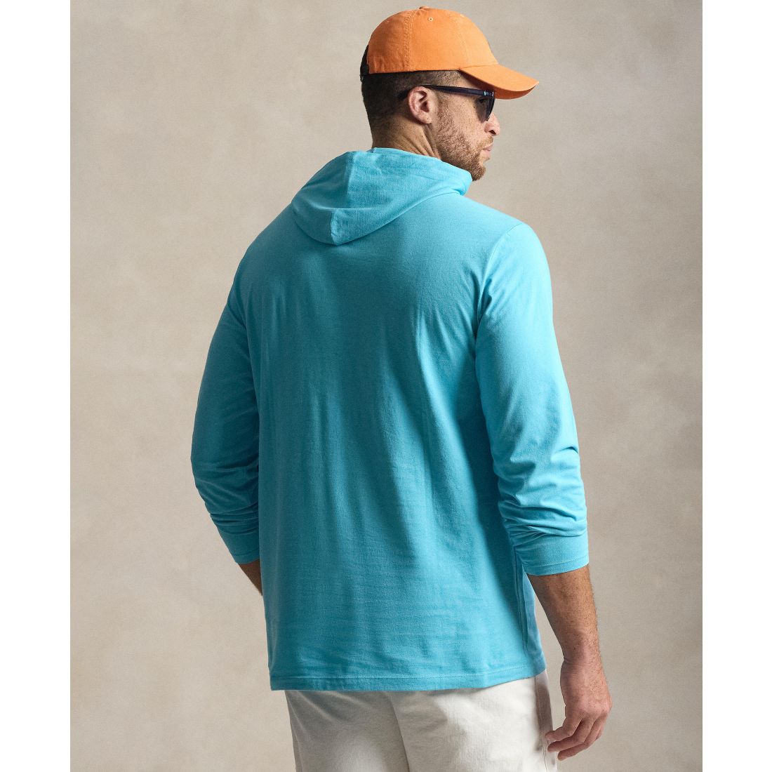 Polo Ralph Lauren Men's Big & Tall Long-Sleeve Hooded T-Shirt