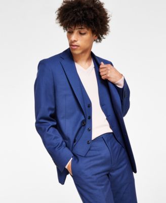 Men's Slim-Fit Wool-Blend Stretch Suit Jackets - CLOSE OUT!