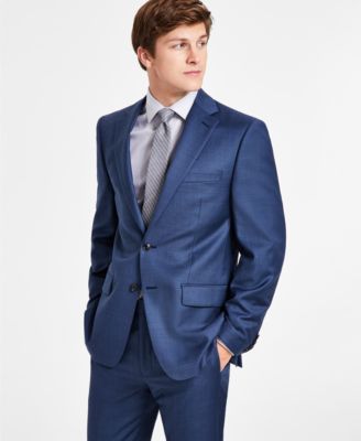 Men's Slim-Fit Wool-Blend Stretch Suit Jackets - CLOSE OUT!