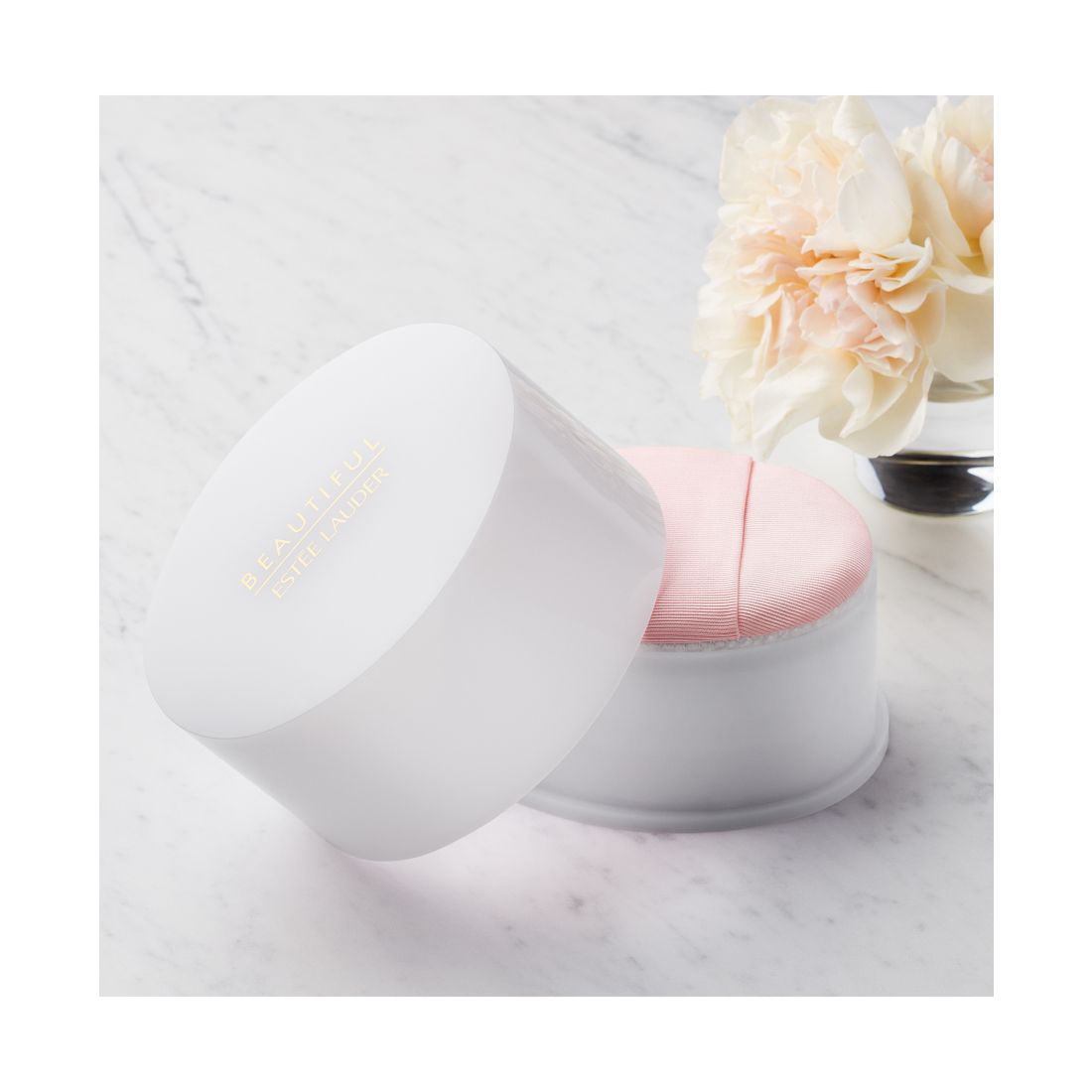Beautiful Perfumed Body Powder Fragrance (with Puff), 3.5 oz