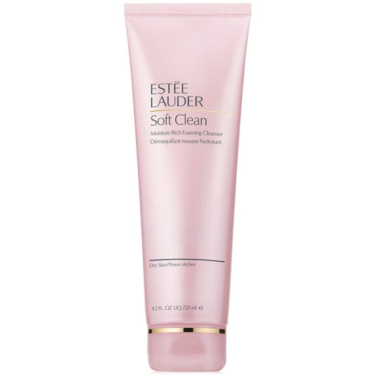Estee Lauder Soft Clean Moisture Rich Foaming Cleanser, 4.2 oz