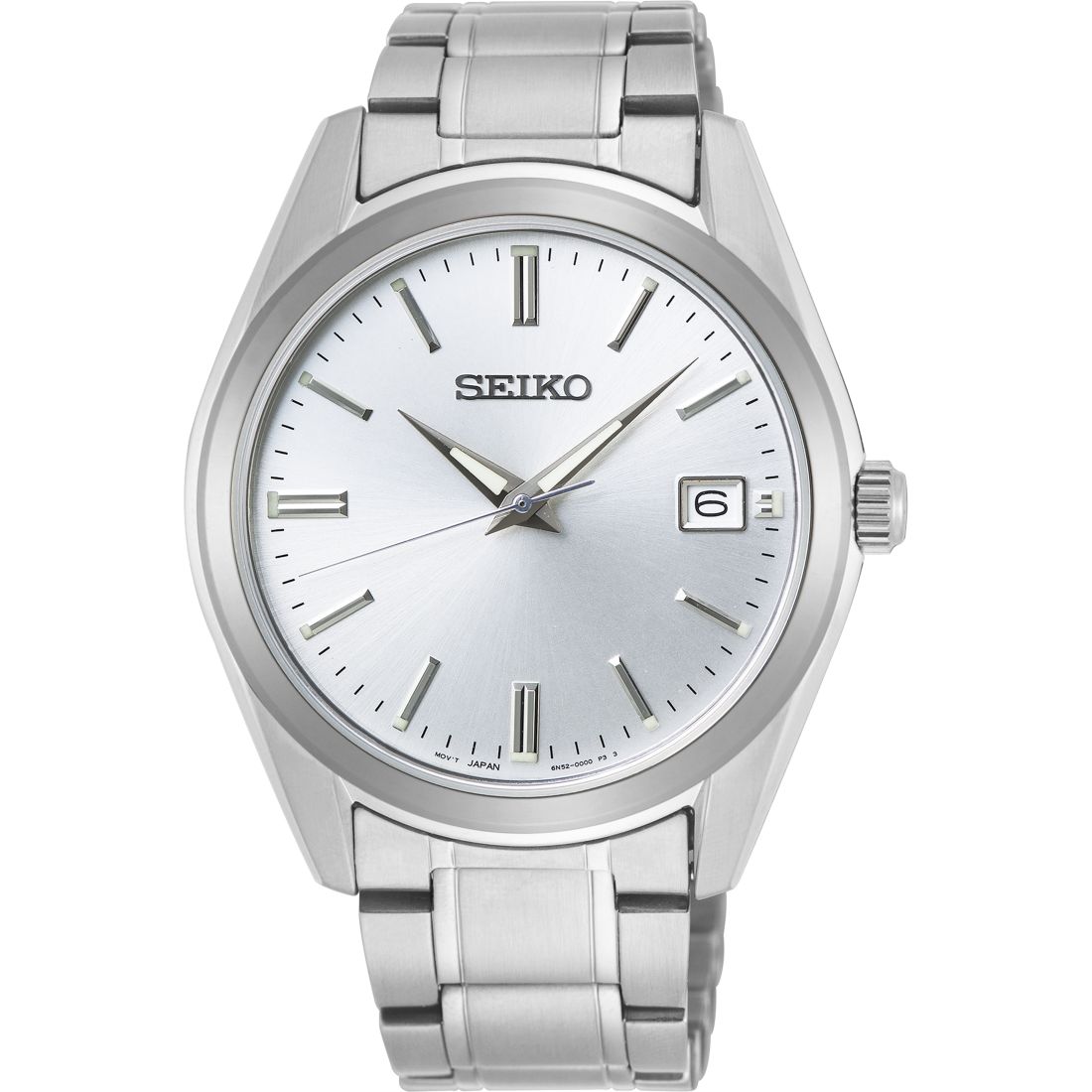 Seiko Men's Essentials Stainless Steel Bracelet Watch 40.2mm