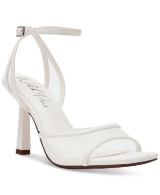 Erynn Dress Embroidered High Heel Sandals, Exclusively at Macy's