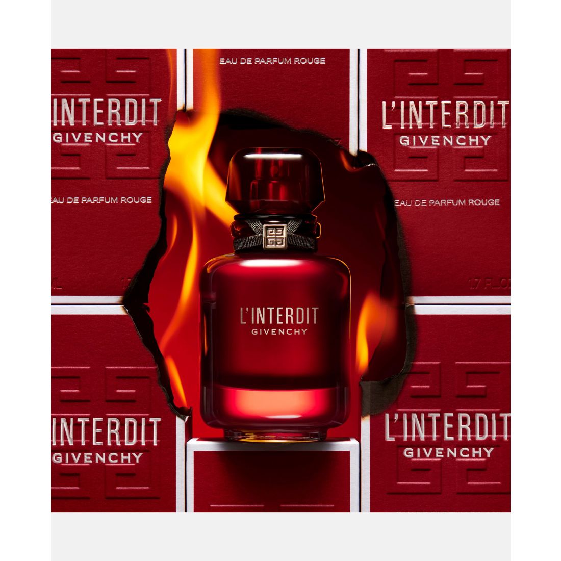 Givenchy L'Interdit Eau de Parfum Rouge Spray, 4.2 oz.