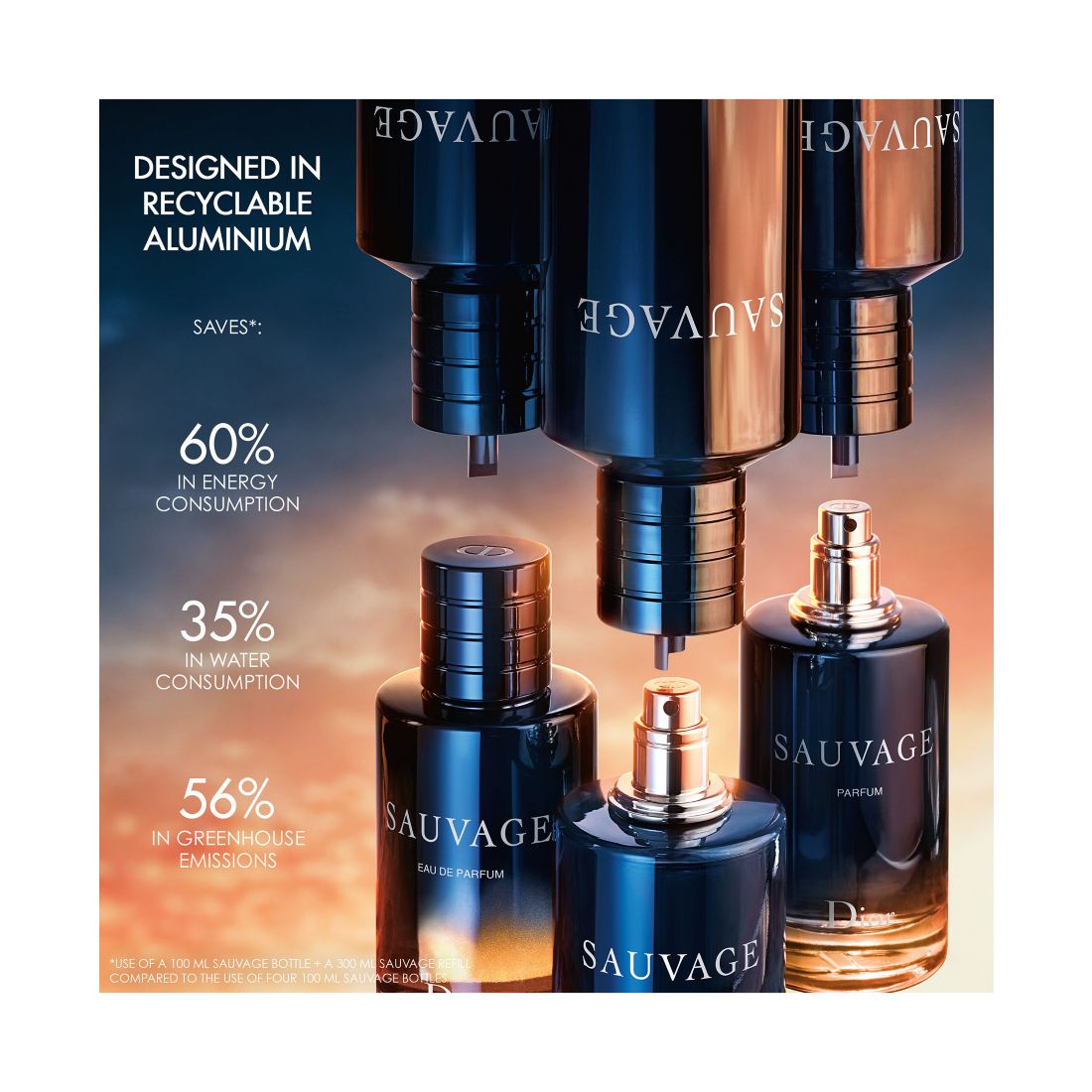 Dior Men's Sauvage Parfum Spray, 3.4-oz.