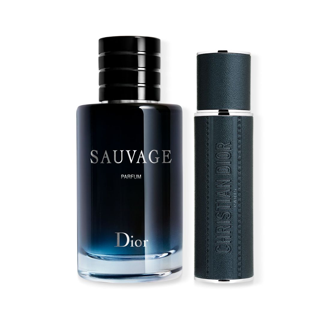 Dior 2-Pc Limited Edition Sauvage Parfum and Travel Spray Gift Set