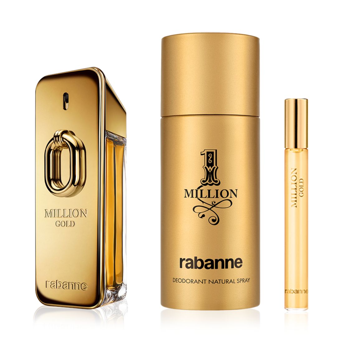 Rabanne Men's 3-Pc. Million Gold Eau de Parfum Intense Gift Set