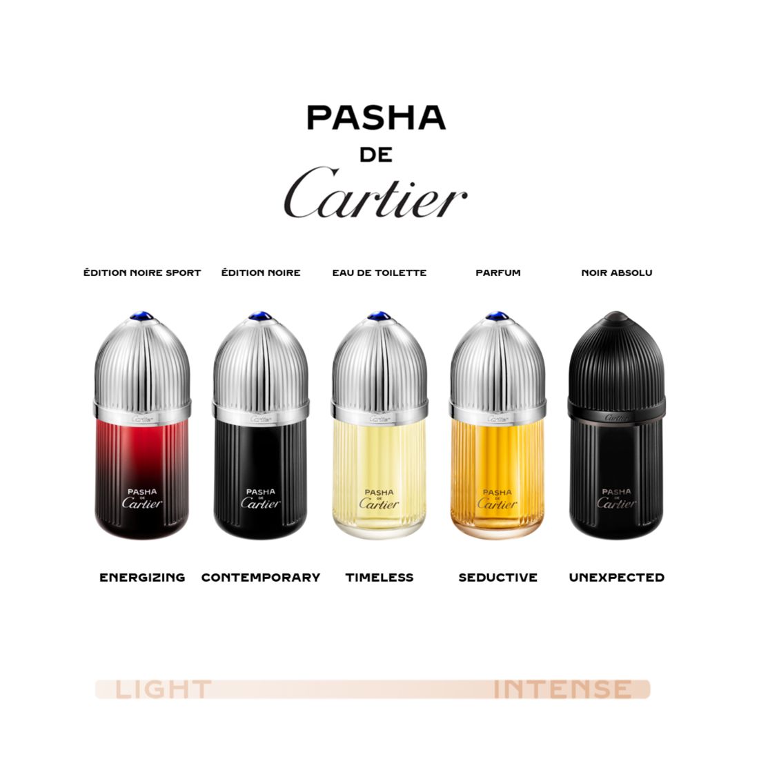 Cartier Men's Pasha Edition Noire Eau de Toilette Spray, 3.3 oz.