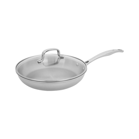 Henckels Clad H3 10" Stainless Steel Fry Pan with Lid